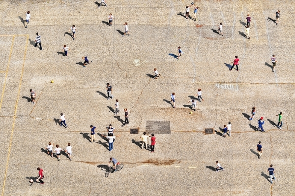 Photograph Mitchell Funk High Above The Playgroud on One Eyeland